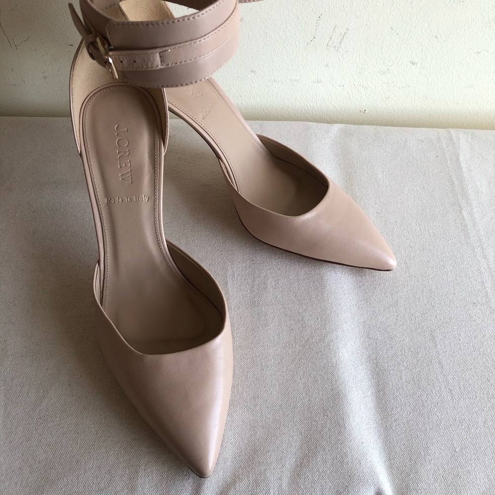 J.Crew Women's Nude Leather Sandal - Picture 6 of 7
